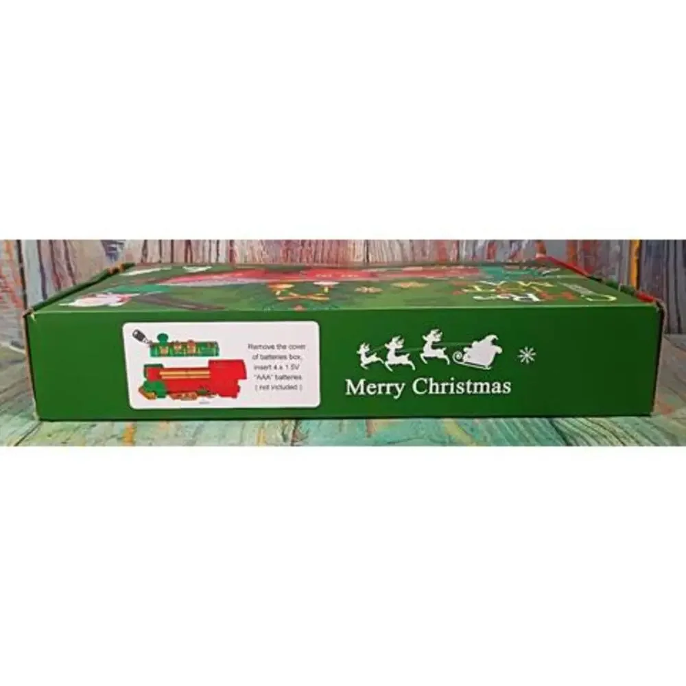 Merry Christmas Upgraded Version Train Set with Two Modes of‎ Driving